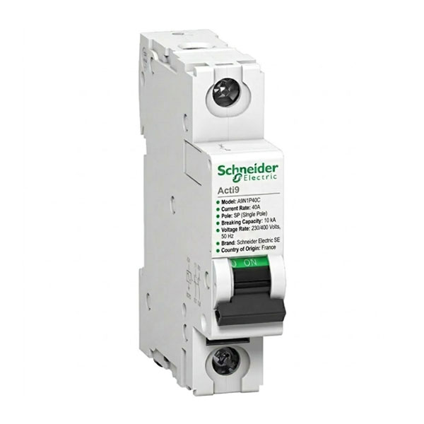 40A, SP, 10KA, MCB (C Curve)