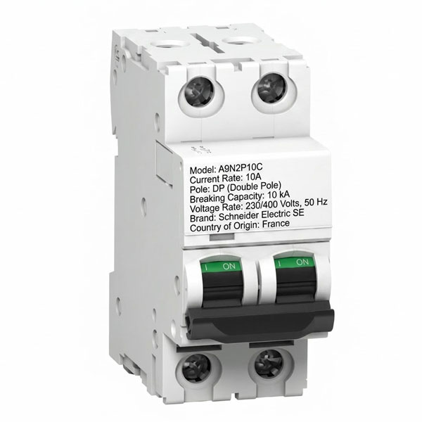 10A, DP, 10KA, MCB (C Curve)