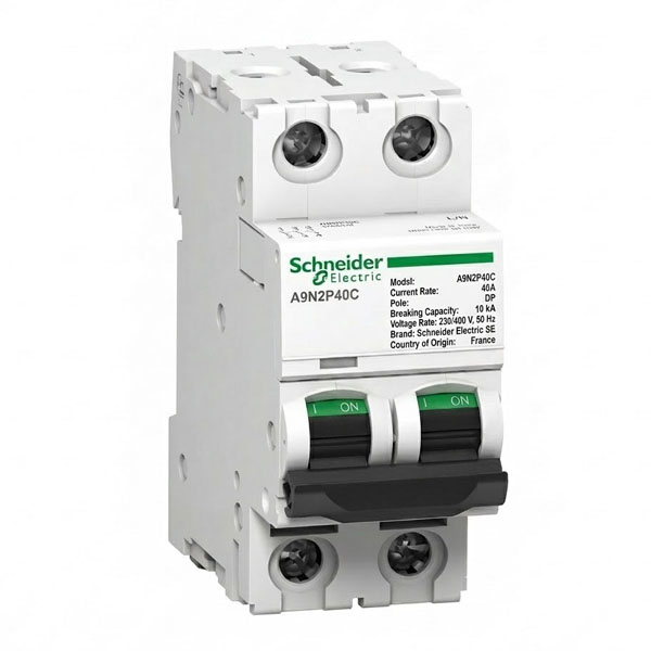 40A, DP, 10KA, MCB (C Curve)