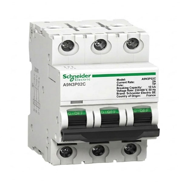 2A, TP, 10KA, MCB (C Curve)