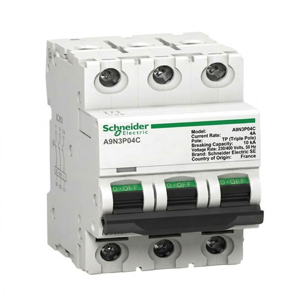 4A, TP, 10KA, MCB (C Curve)