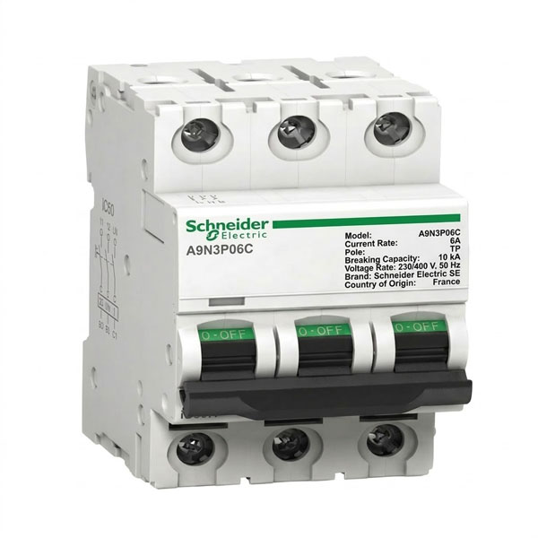 6A, TP, 10KA, MCB (C Curve)