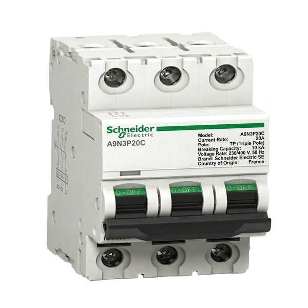 20A, TP, 10KA, MCB (C Curve)