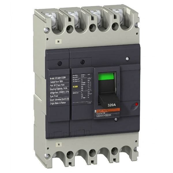 EZC400HTM320D 3P 3D CIRCUIT BREAKER