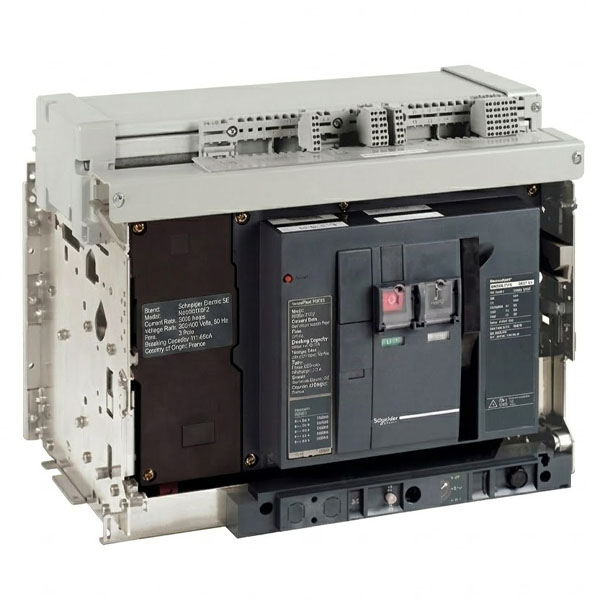 2500 Amps Master Pact NW, 65 kA ( Fixed ) ACB with Micrologic 2.0 A