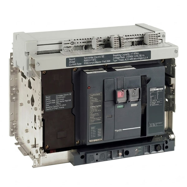 6300 Amps Master Pact NW, 65 kA ( Fixed ) ACB with Micrologic 5.0 A