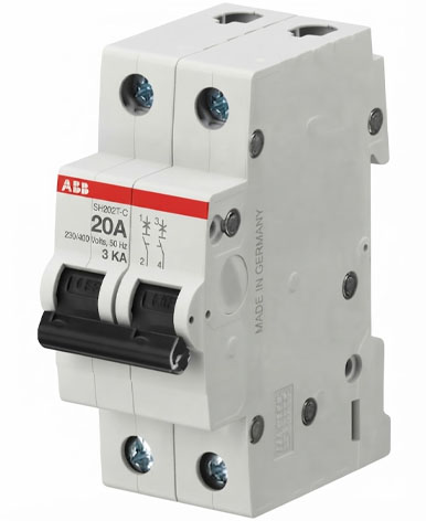 MCB DP (20A,3KA)