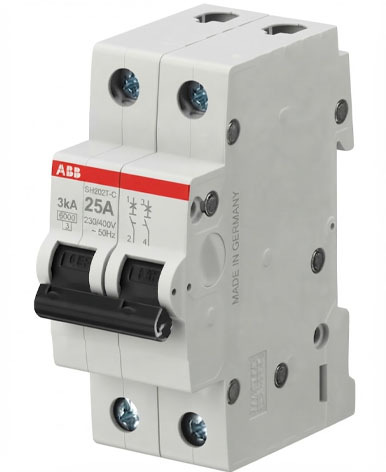 MCB DP (25A,3KA)