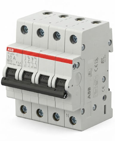 MCB 4P (10A,6KA)