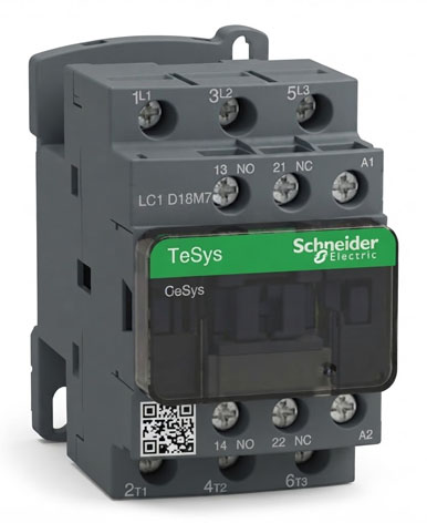 Magnetic Contractors ( 9 Kw,18A, AC-3)