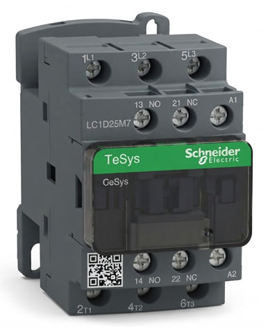 Magnetic Contractors ( 11 Kw,25A, AC-3)